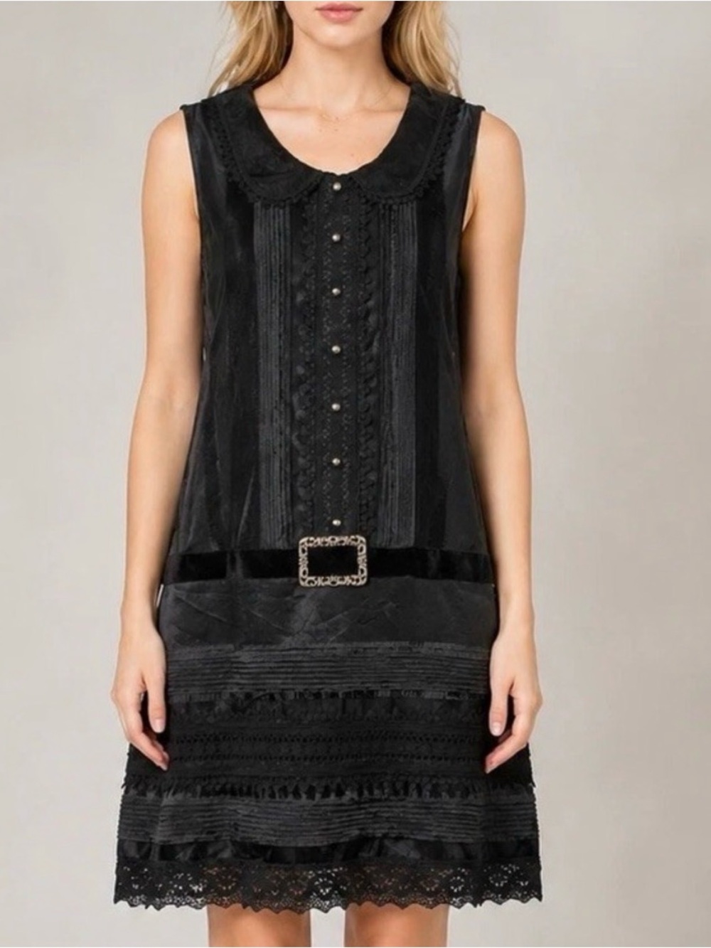 Anna Sui for Target 20th Anniversary Black Lacy Dress